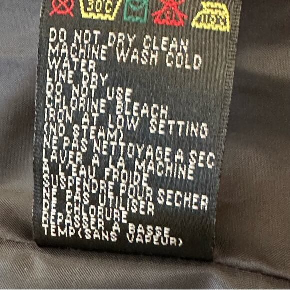 Tribal Black Gray Metallic Textured Button Front Pockets Blazer Jacket Size 10 - Picture 10 of 12